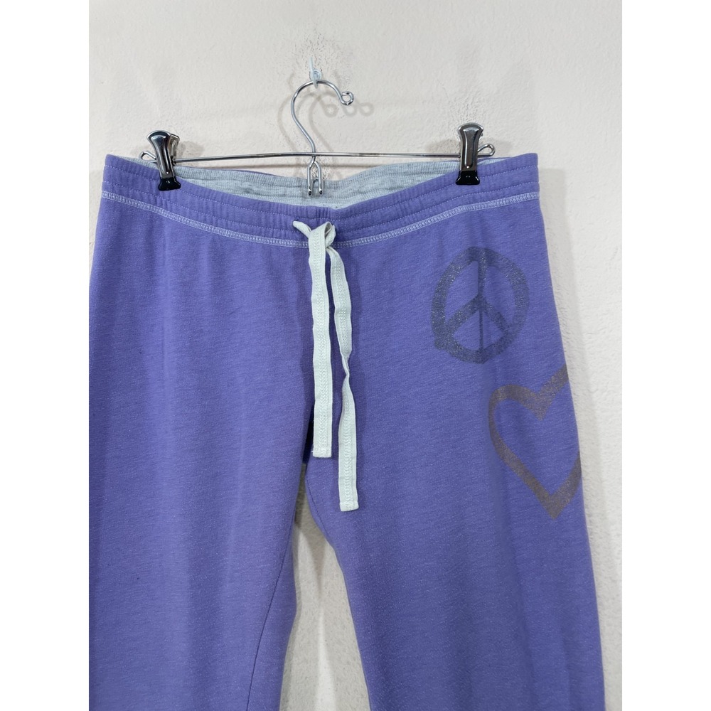Vintage Y2K Victoria's‎  Secret LOVE PINK Sweatpants Size XS Lilac Drawstring - Picture 8 of 10